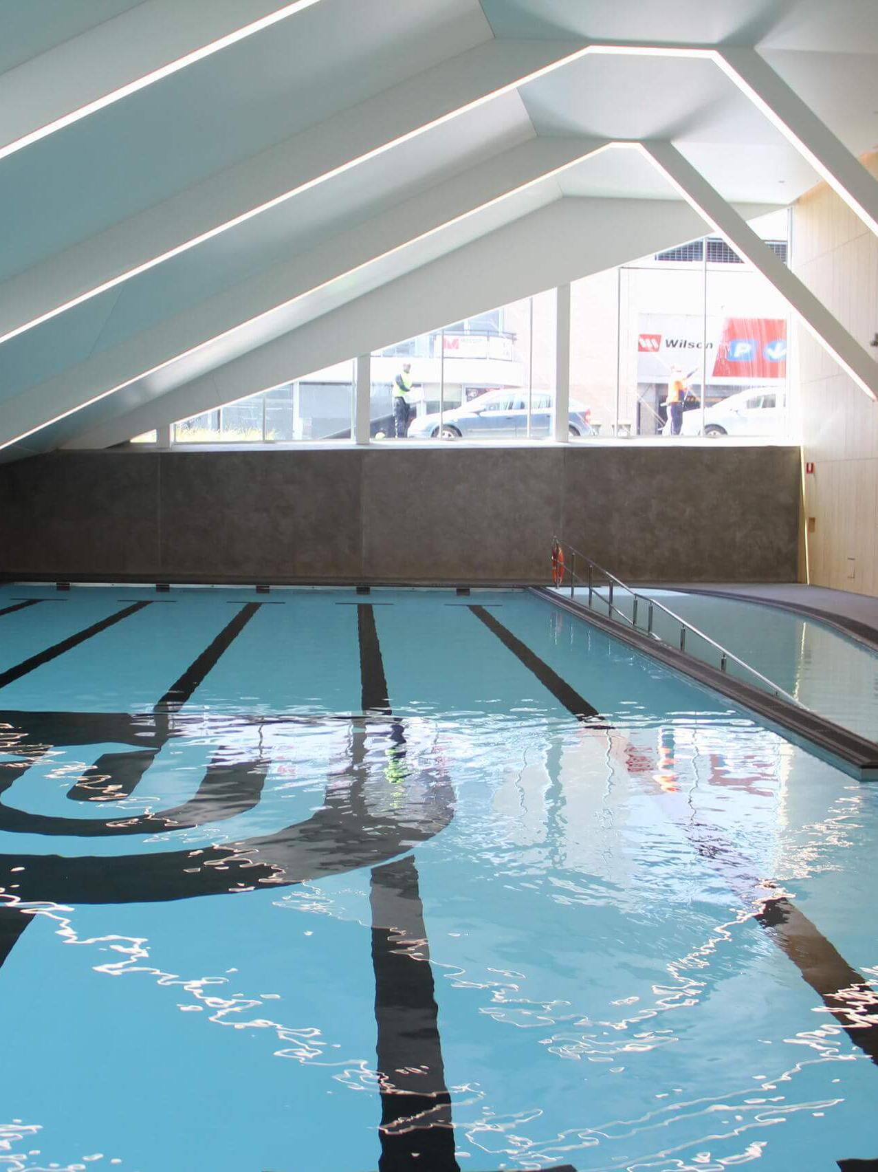 Pridham Hall Schwimming Pool der UniSA