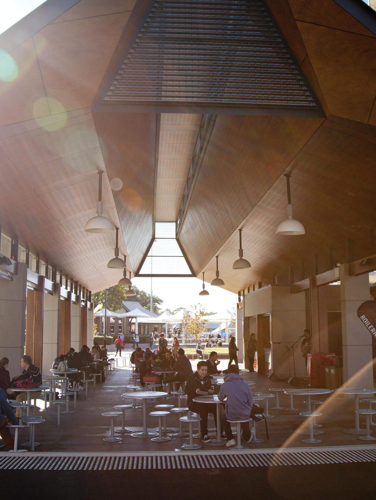 Café auf dem Parramatta South Campus der WSU
