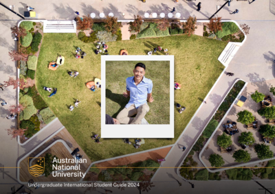 Australian National University Bachelor Broschüre