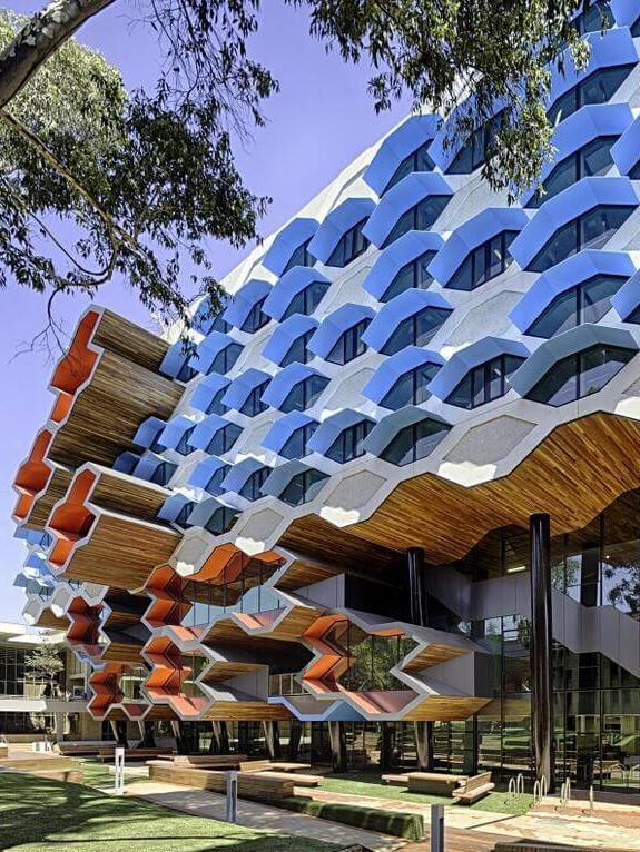 Media-Gebäude der La Trobe University in Melbourne