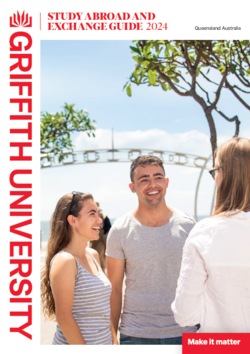 Griffith University Study Abroad Broschüre