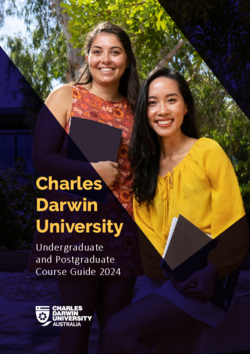 Charles Darwin University Bachelor Master Broschüre