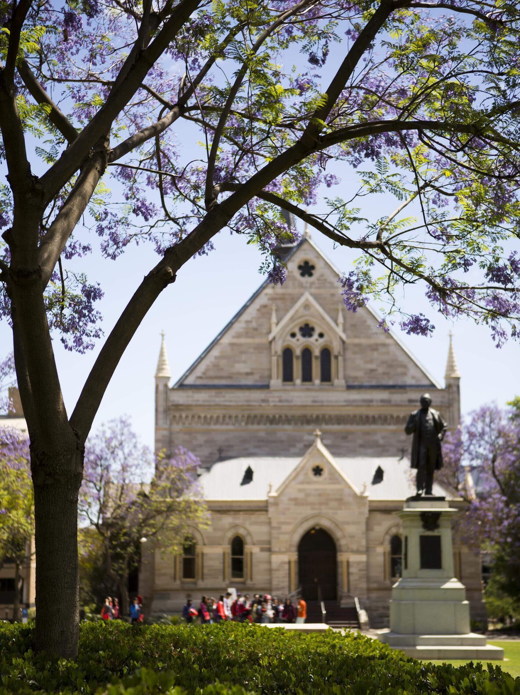 North Terrace Campus der University of Adelaide in Australien