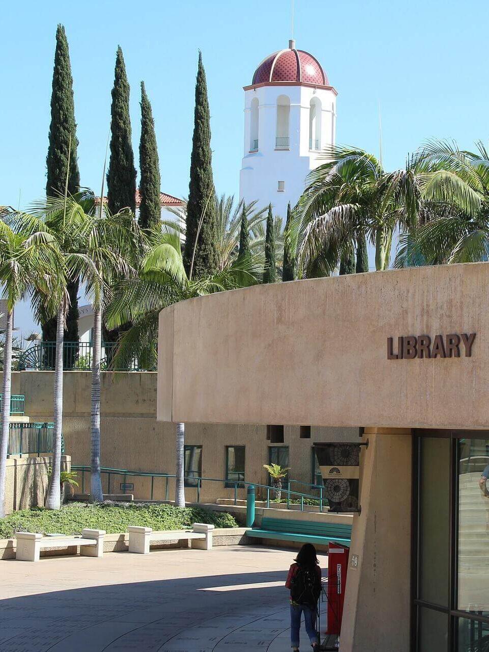 Bibliothek der SDSU in San Diego Kalifornien