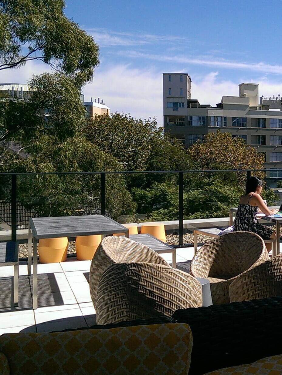 Student:innen Lounge der University of Sydney in Australien
